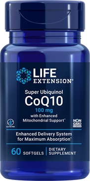 Super Ubiquinol CoQ10 with Enhanced Mitochondrial Support™ 